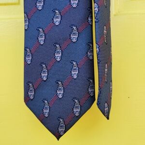 Vintage Guy Laroche Paris All-Silk Novelty Print Necktie – 58” x 3”
